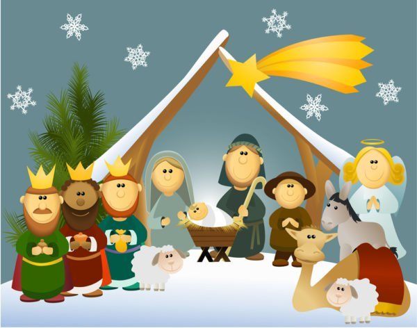 El nacimiento del niño Jesús de Nazareth