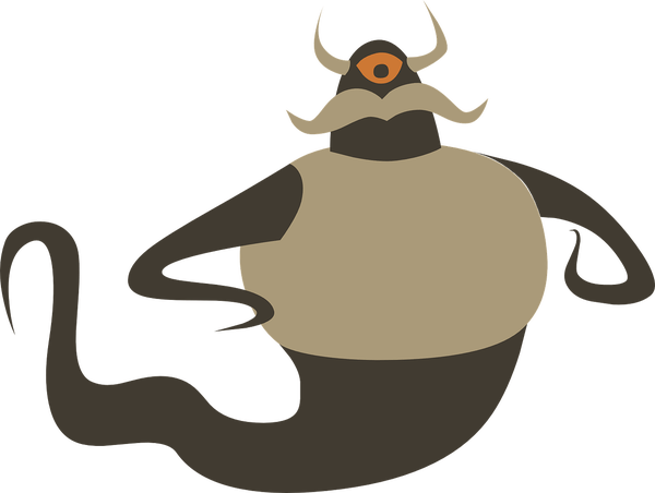 Simbad y el gigante Polifemo